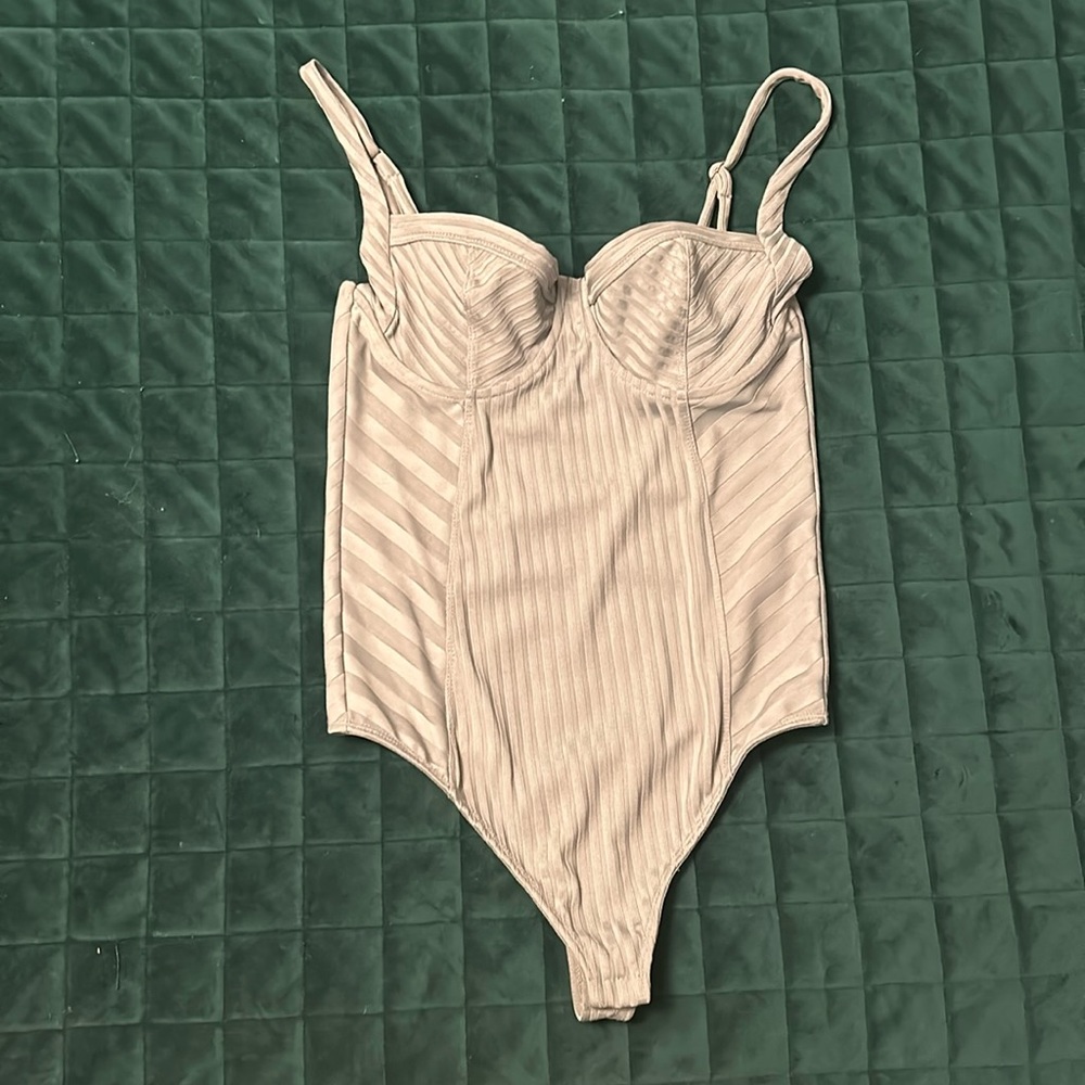 ALLSAINTS Yuni Rib Bodysuit